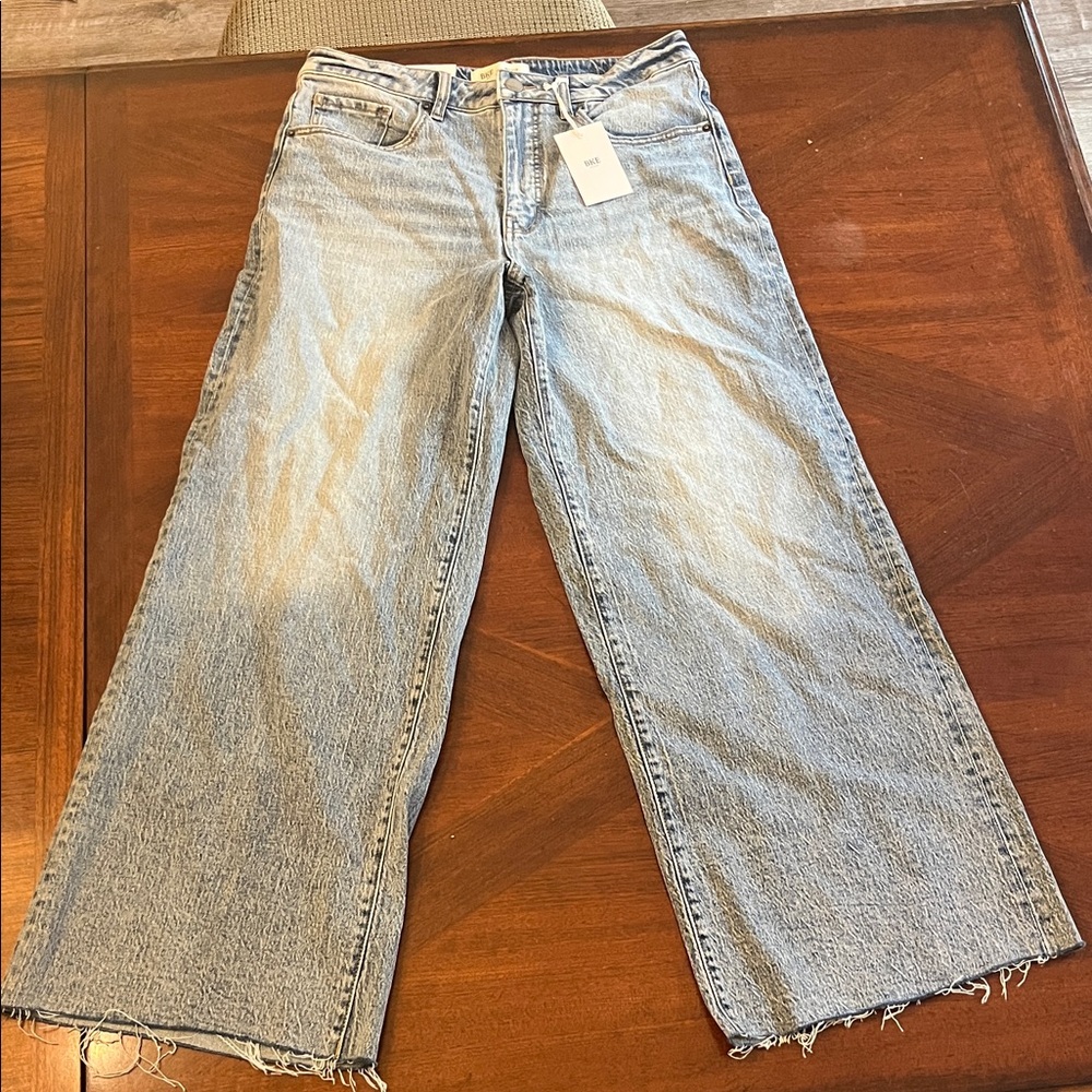 Women's Light Wash Ultra Wide Leg Jeans